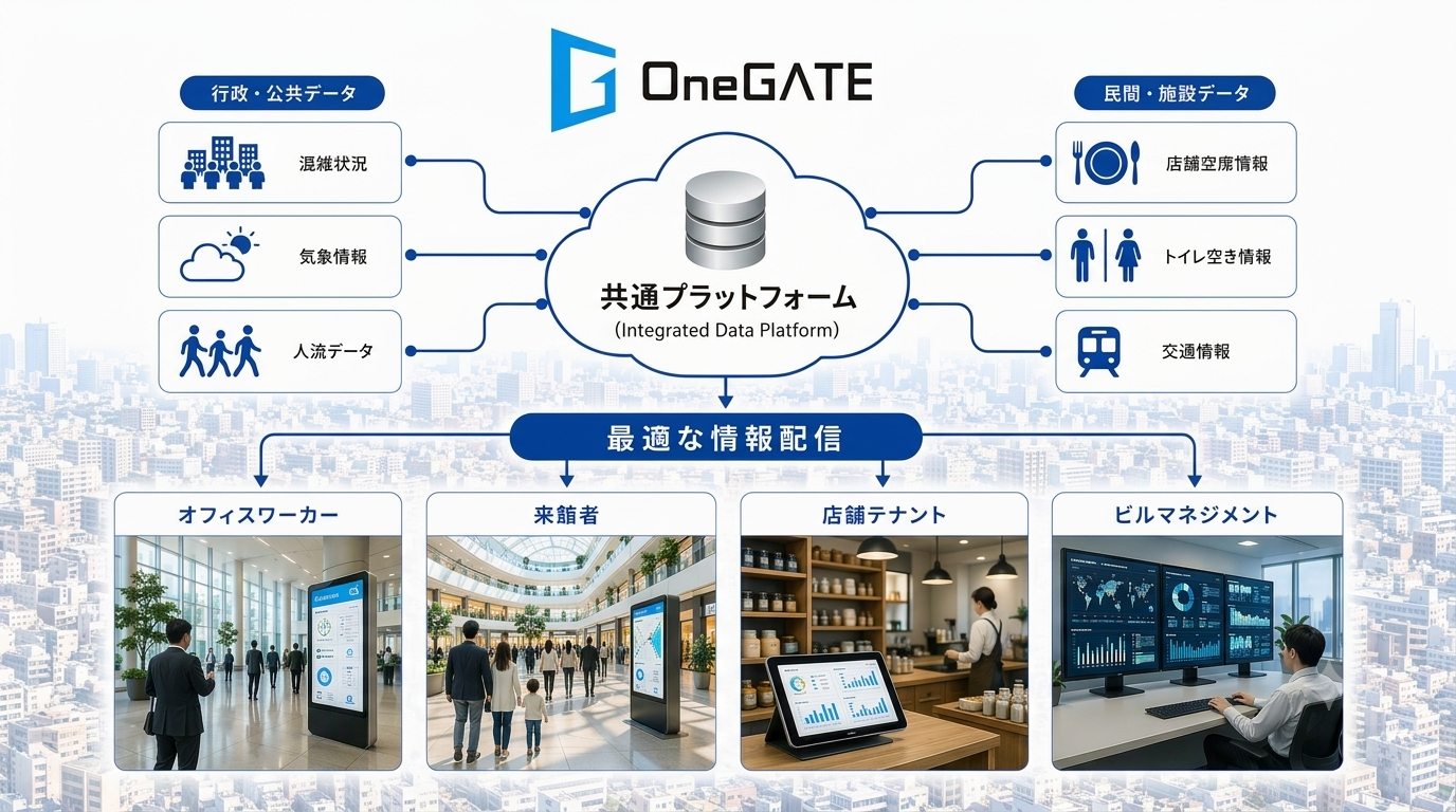 OneGATE の全体イメージ